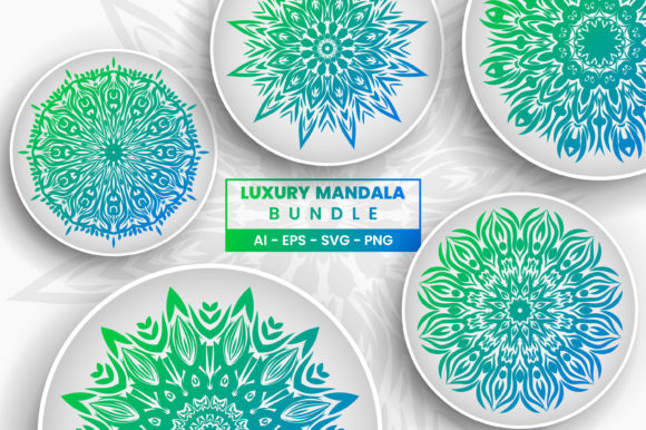 Download Abstract Mandala Background Bundle - Abstract mandala Collection