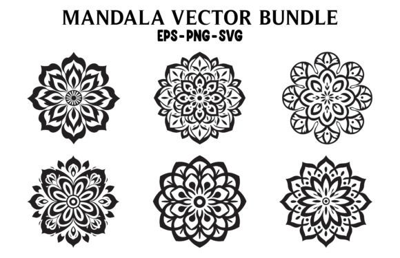 Download Vintage Abstract Mandala Clipart Bundle - Mandala clipart Collection